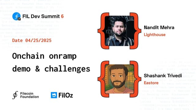 Onchain onramp demo & challenges